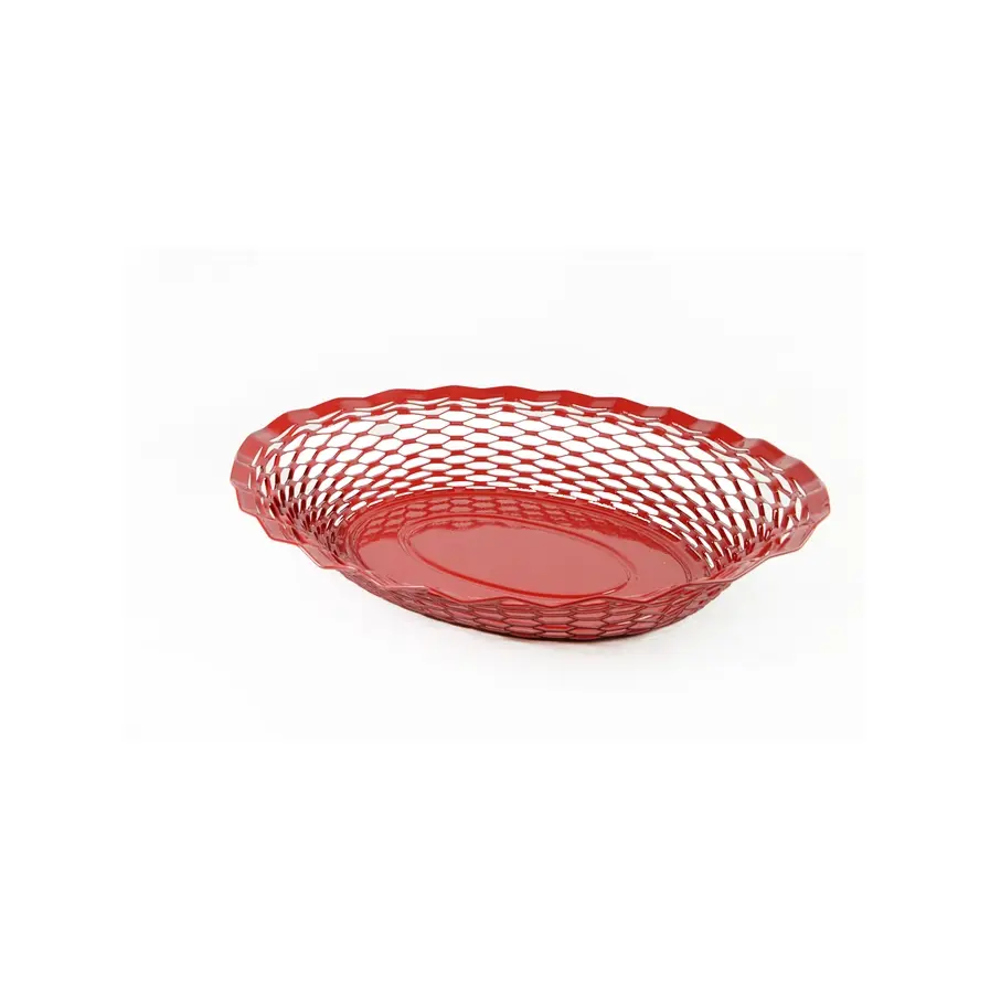 Red Metal Basket