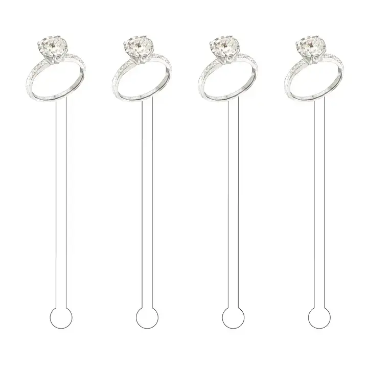 Bride to Be Stir Sticks