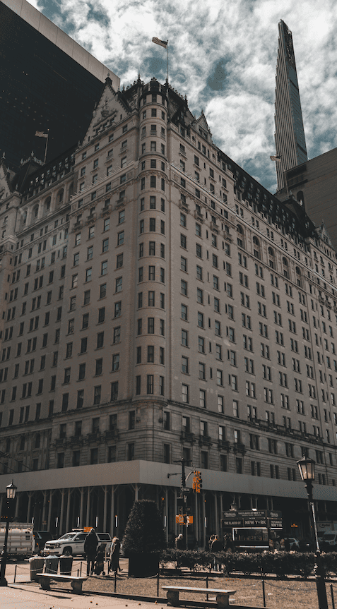 Plaza Hotel in Manhattan New York