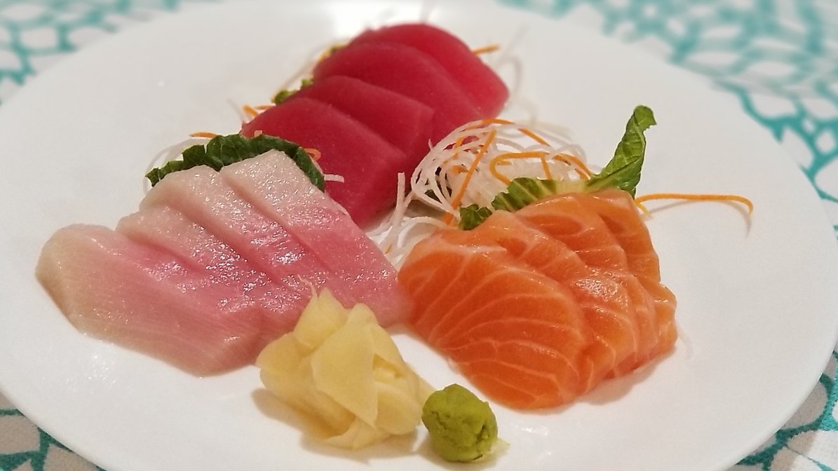 Arranged Food and Objects