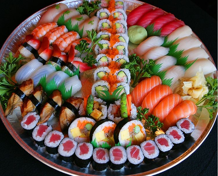 Arranged Food and Objects