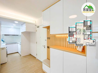 裕雅苑 555呎｜三房現代高透光設計