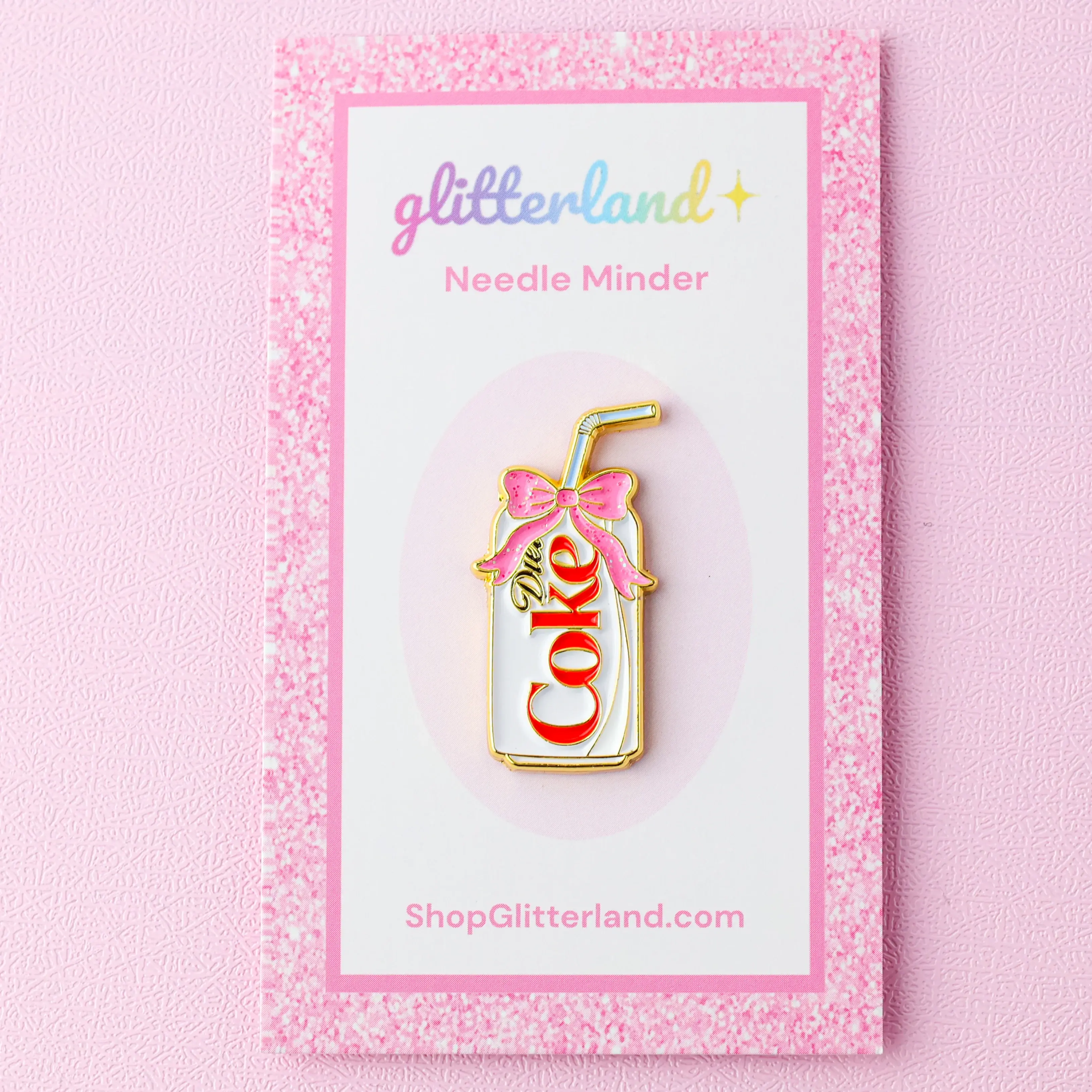 DIET SODA CAN  - NEEDLE MINDER