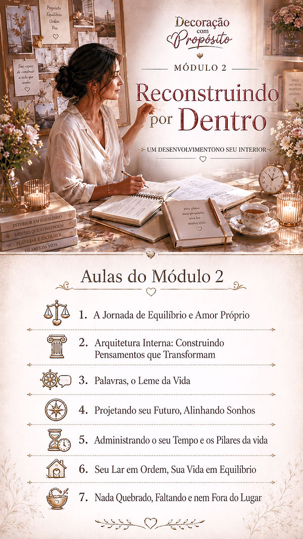 Aulas Módulo 2 Reconstruindo por Dentro_
