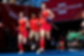 Team GB Playing hockey!