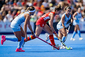 Team GB Playing hockey!