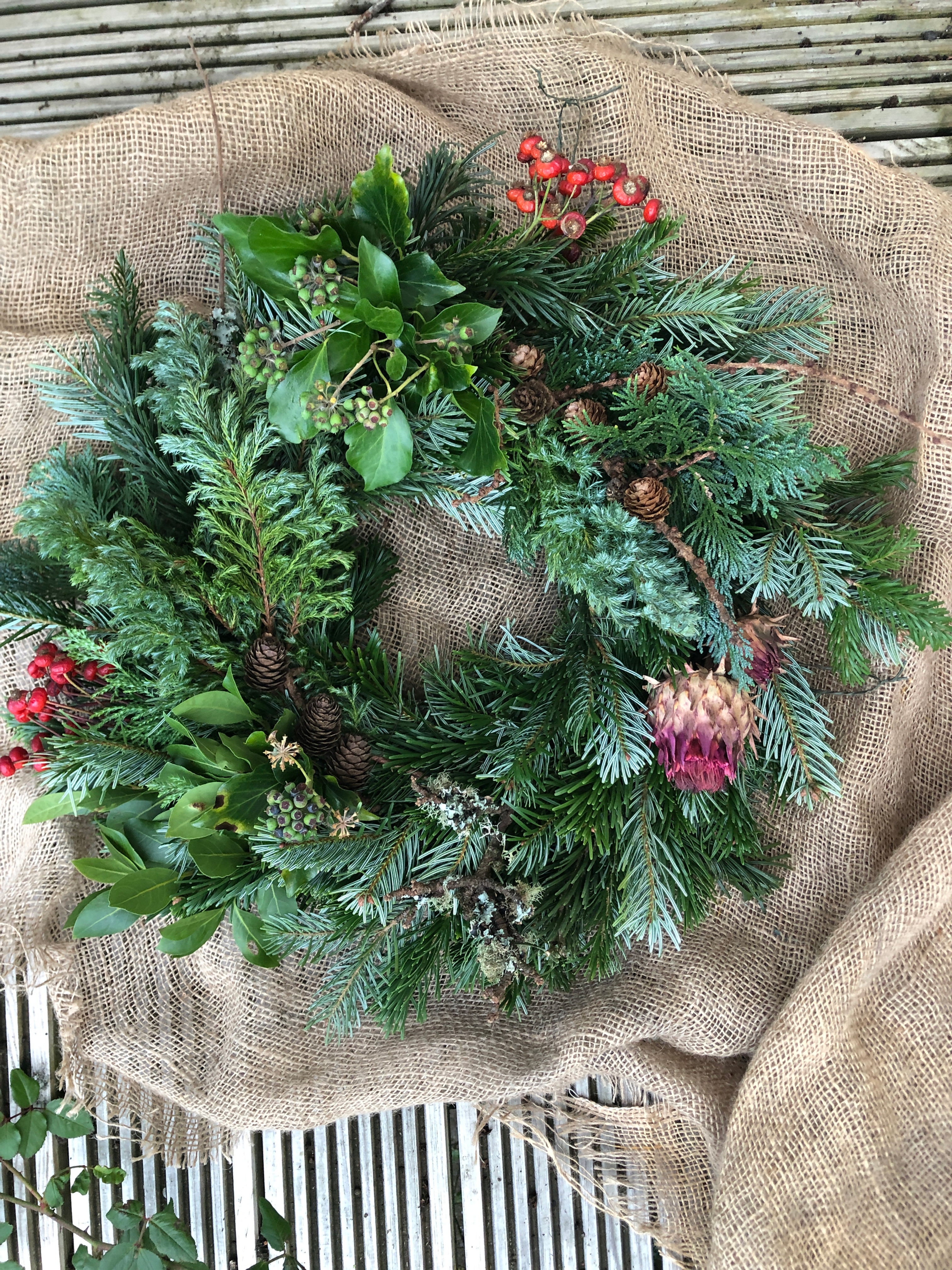 Christmas Wreath Making
