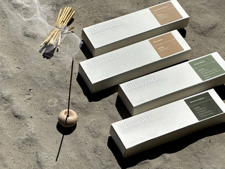 Inflowence handcrafted incense sticks and holder