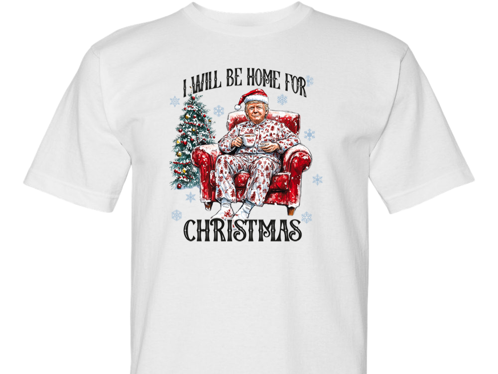 Home For Christmas-Cotton Tee