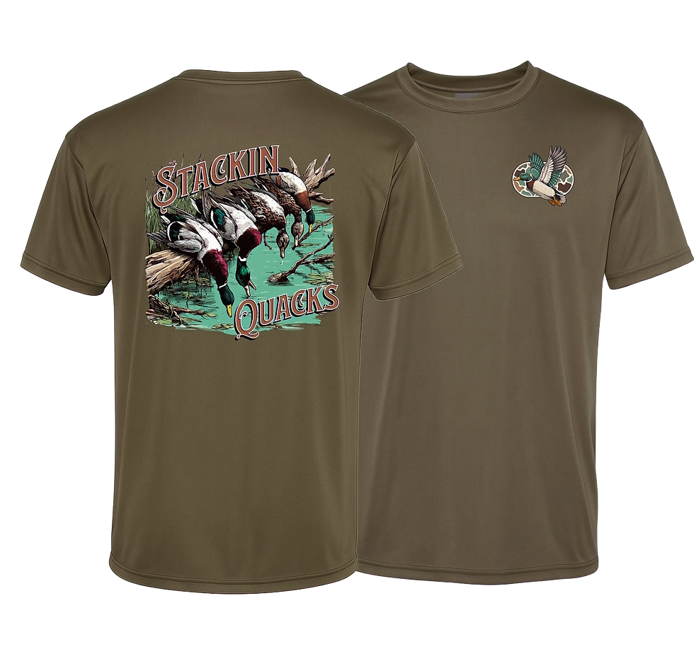 Stackin’ Quacks –Performance Tee