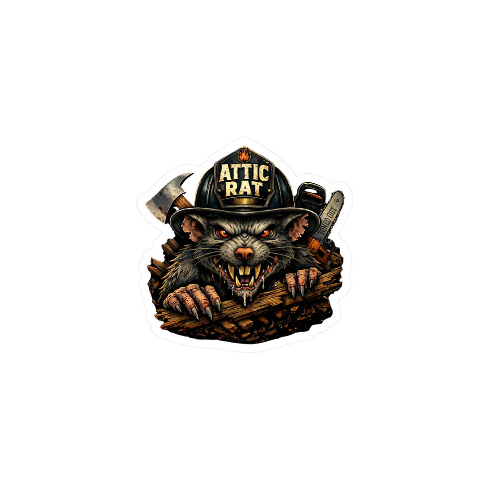 Thumbnail: Attic Rat Decal
