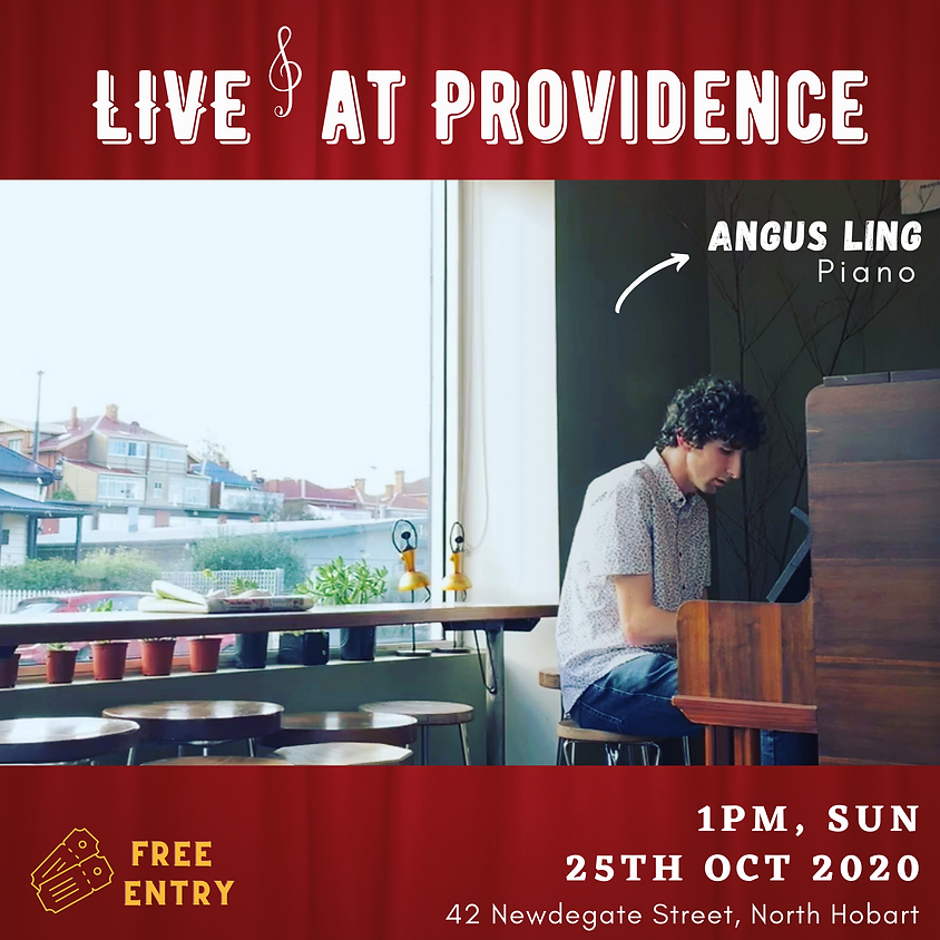 Sunday live piano session at Providence