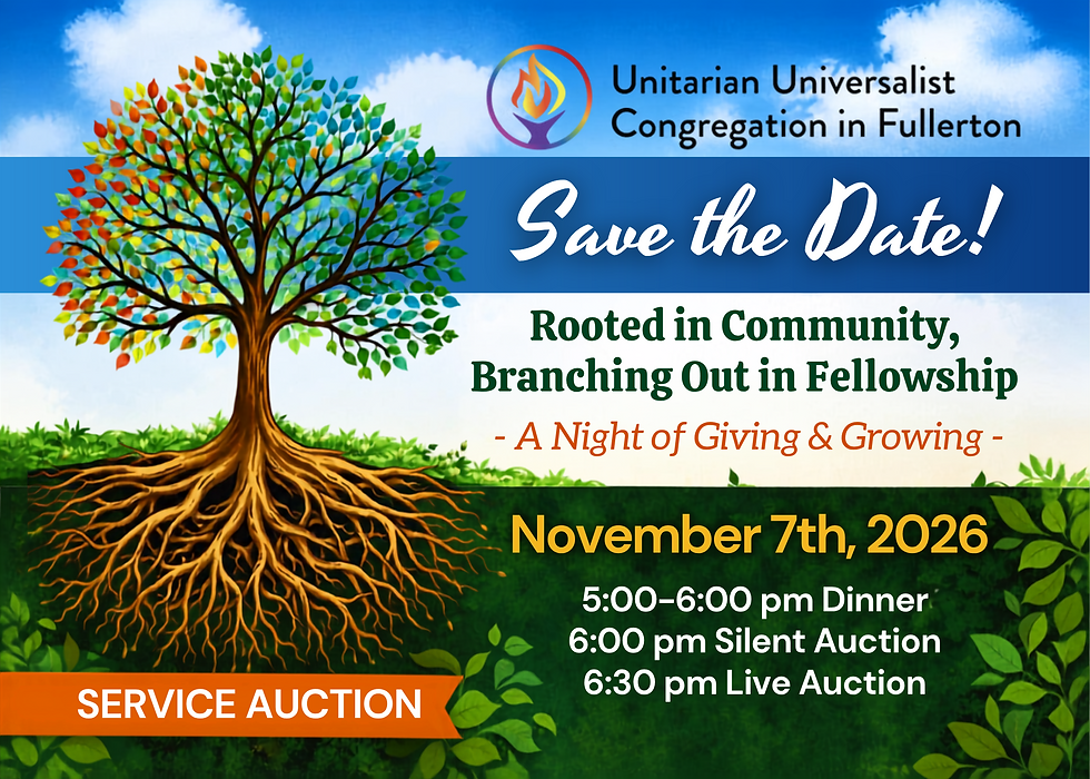 Fall Service Auction