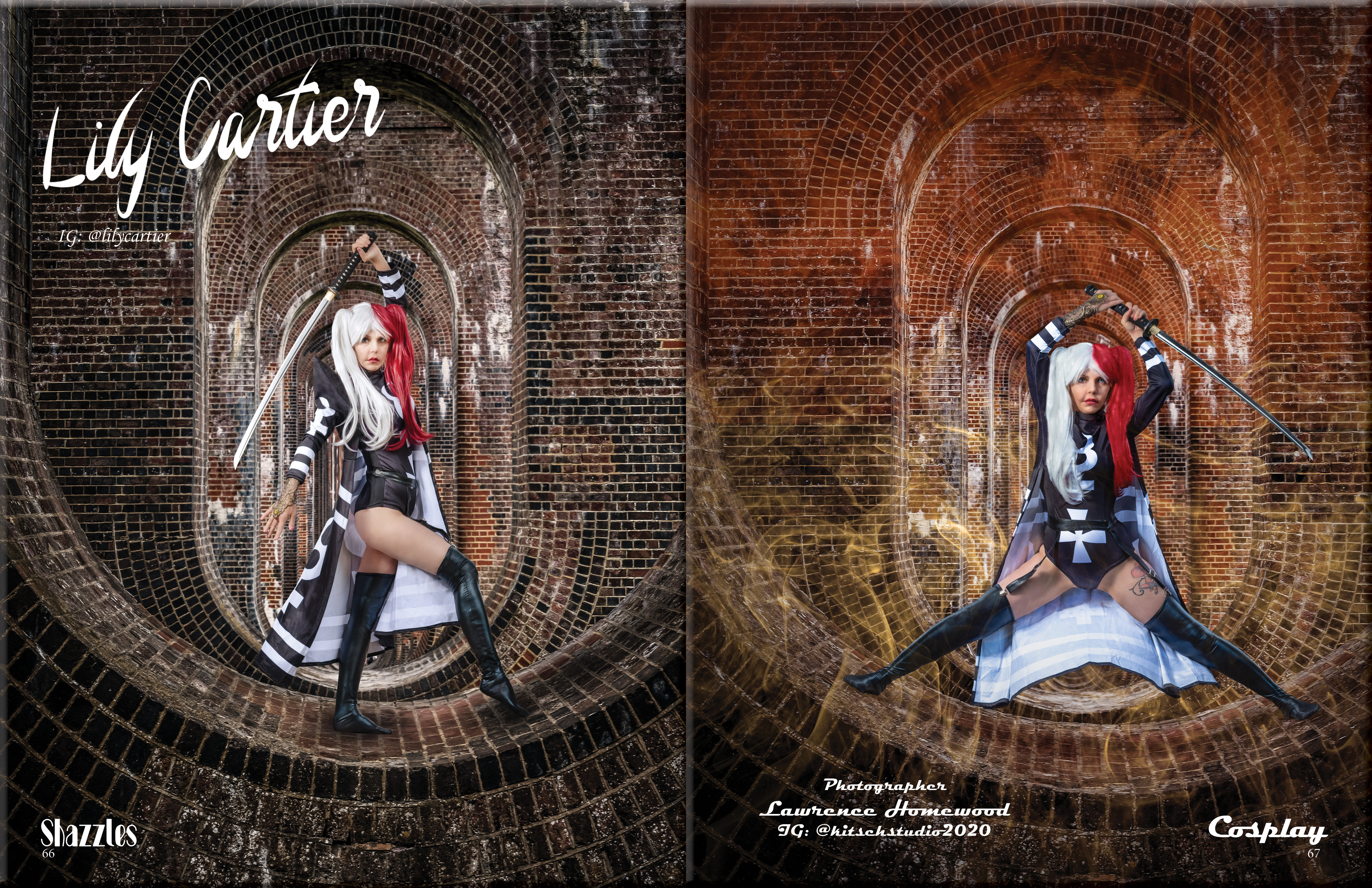 Cosplay Issue #69 Shazzles featuring Lily by Lawrence Homewood