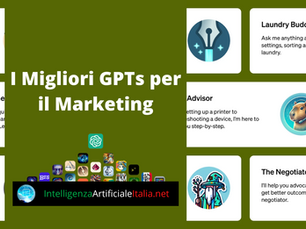 I Migliori GPTs disponibili su ChatGPT per il Marketing