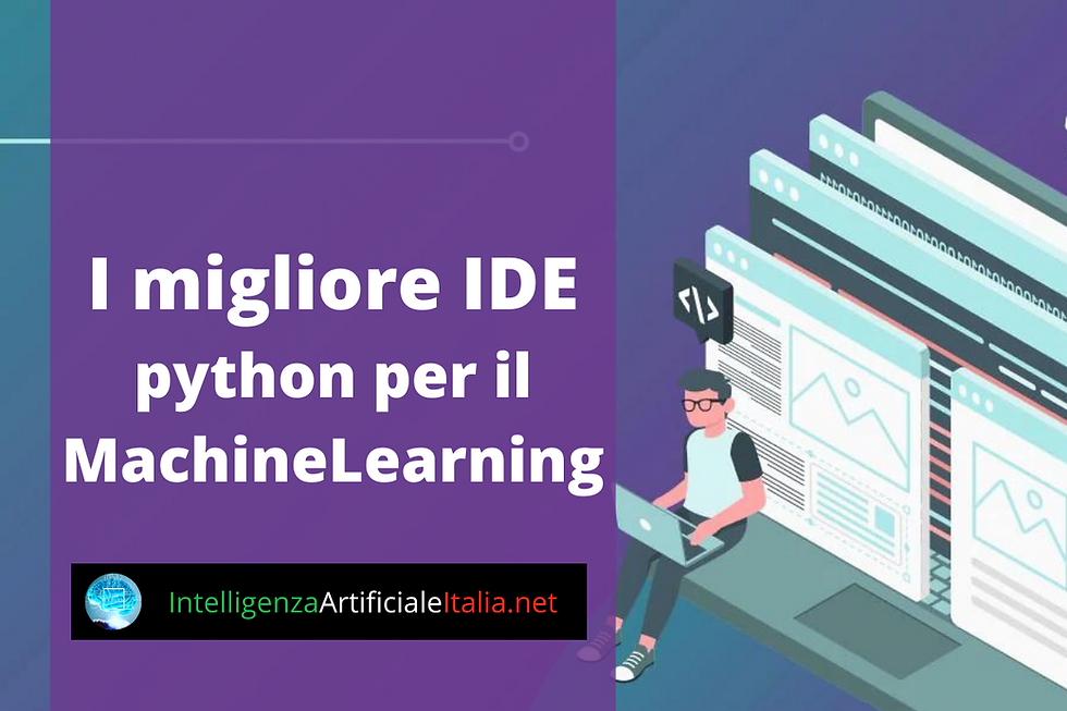 Migliori IDE Python per il machine learning e data science