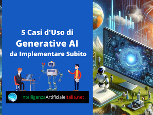 5 Casi d'Uso di Generative AI da Implementare Subito per Aziende