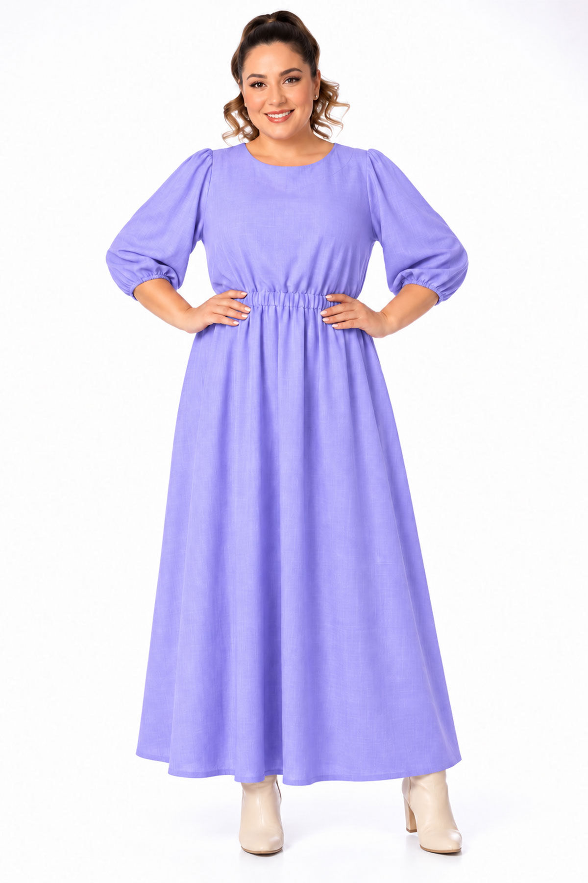 Puff Sleeve Maxi
