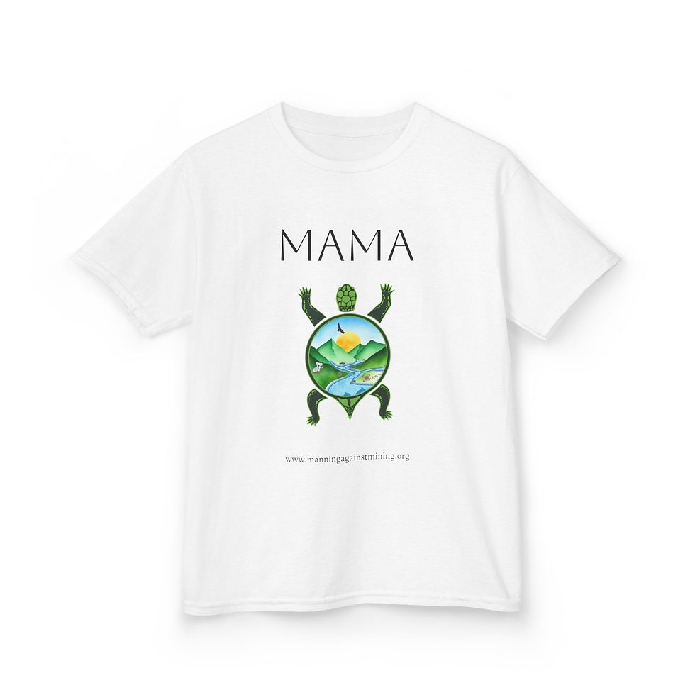 Thumbnail: Eco-Friendly Kids Tee – Mama Turtle Design