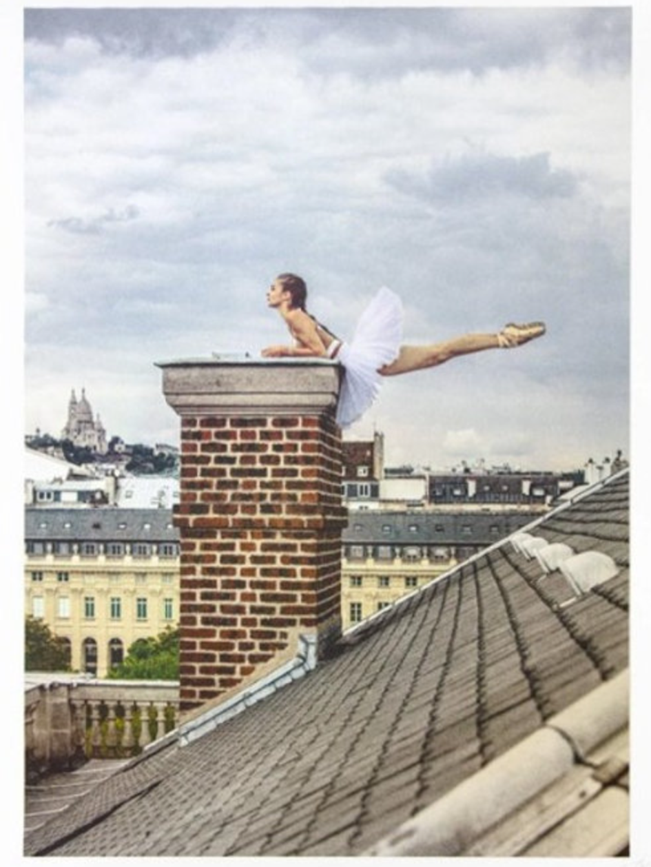 Ballet, Palais Royal, Paris 2020, sérigraphie de l’artiste contemporain JR, proposé par Class Art Biarritz. Retrouvez ici les œuvres de JR proposées à la vente.