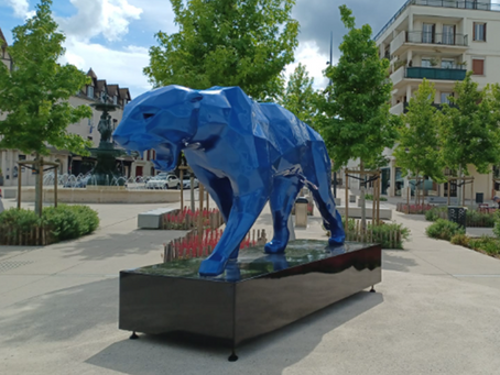 Richard Orlinski exhibition in Vernon