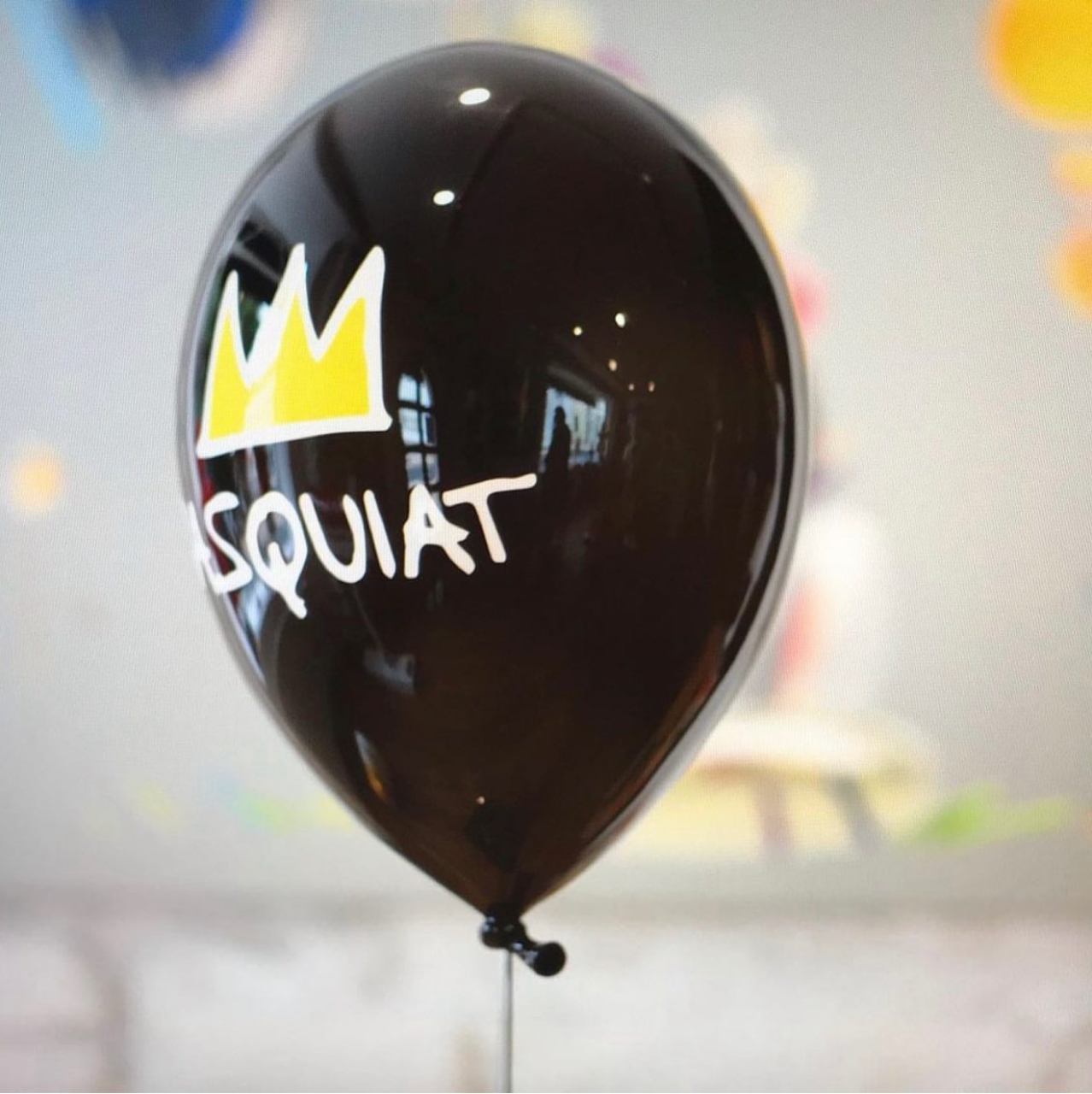 Ballon Couronne Basquiat