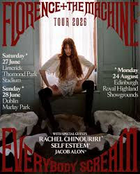 Balbriggan / City North - 28th JuneFlorence + The Machine -