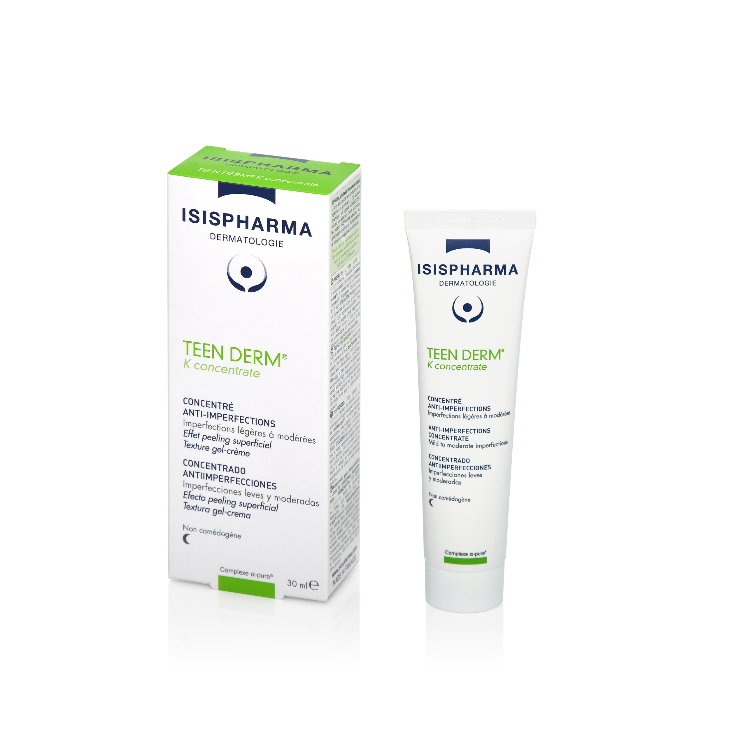 Teen derm K Concentrate Isispharma SkinPharma Guatemala
