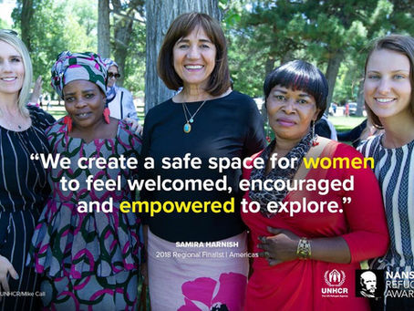 Samira Harnish Selected by UNHCR Americas Nansen Award Winner