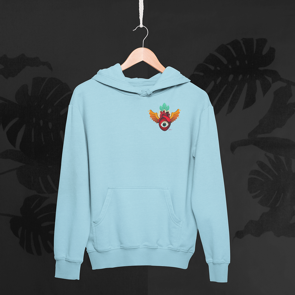 Miniatura: Sudadera - Corazón Santo