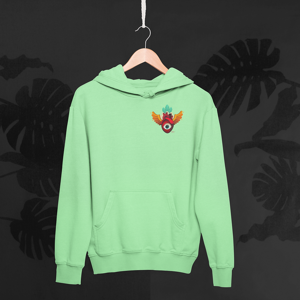 Miniatura: Sudadera - Corazón Santo