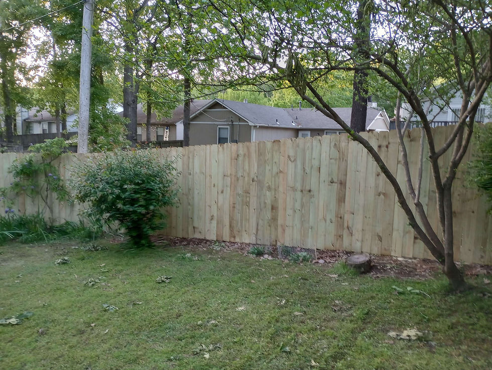 Privacy Fence in Little Rock