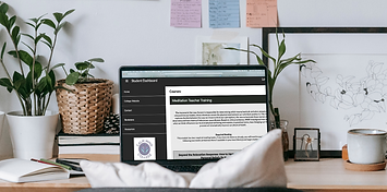 Calm Mind College Meditation Teacher Training Online Course Dashboard