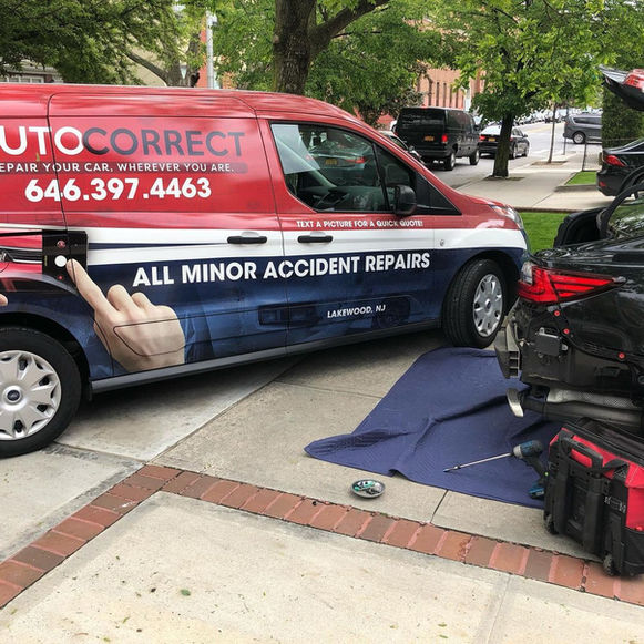 Mobile Service in Driveway