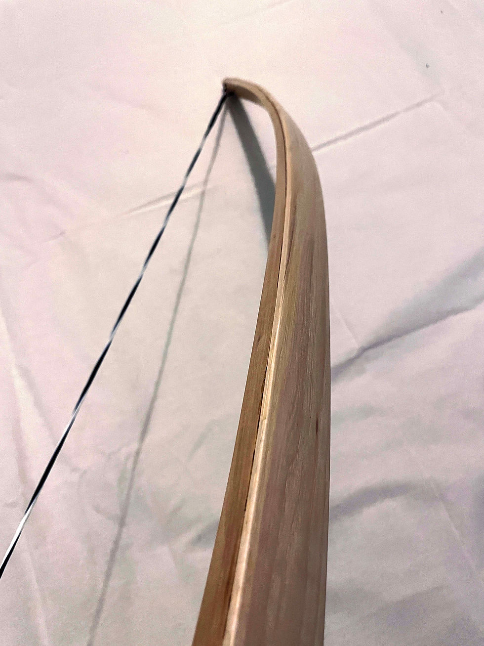 Thumbnail: "The Longmere" - Handmade Longbow, Lemonwood & Hickory Laminate