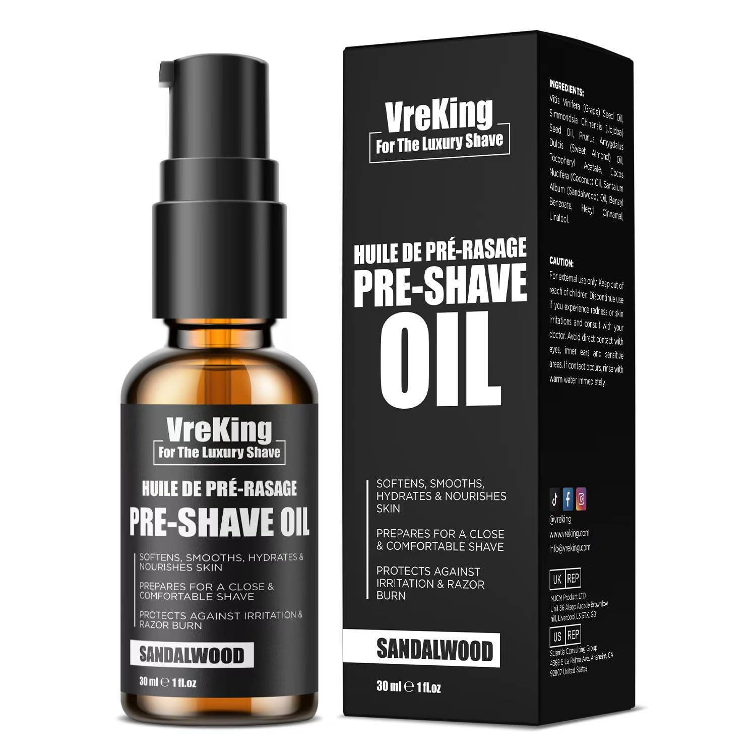 VREKING Beard Oil
