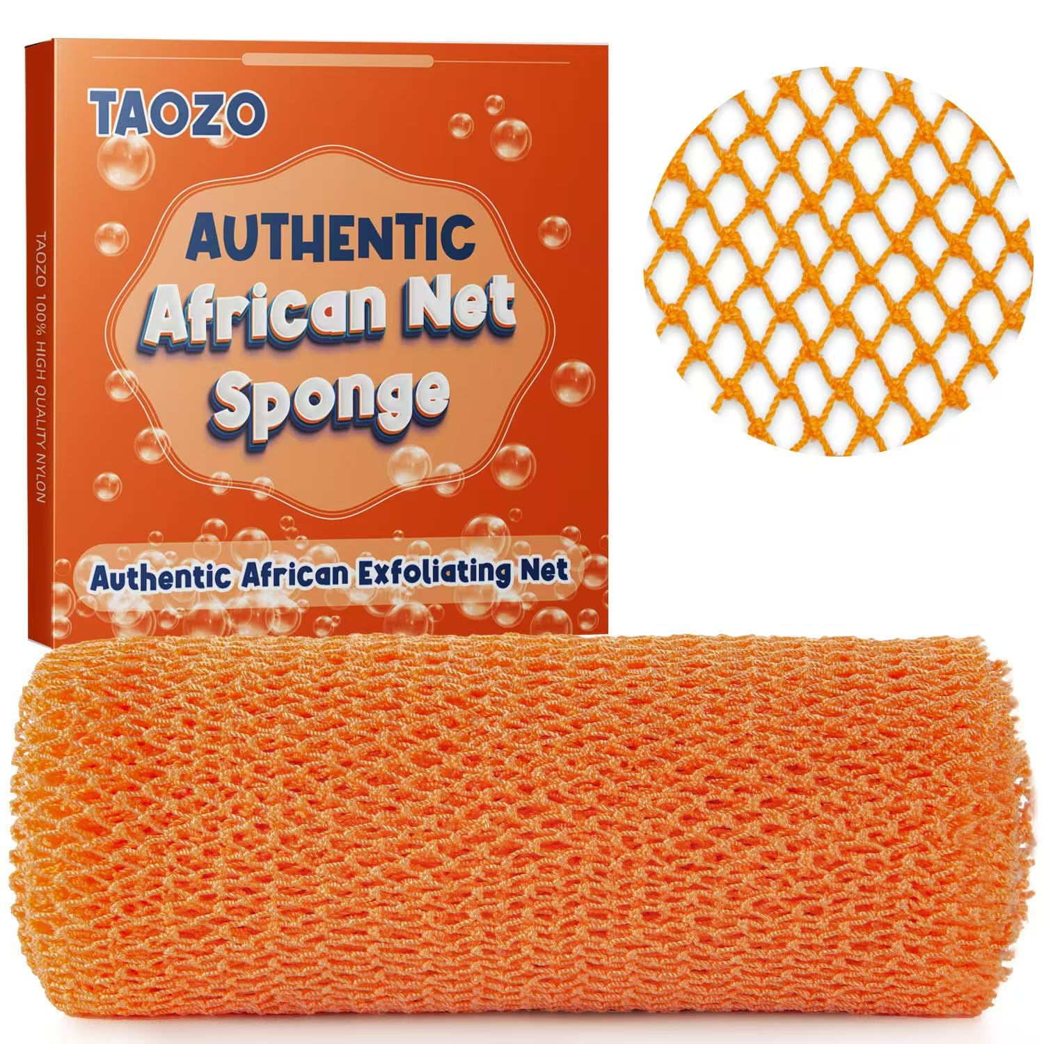 TAOZO African Exfoliating Net Sponge