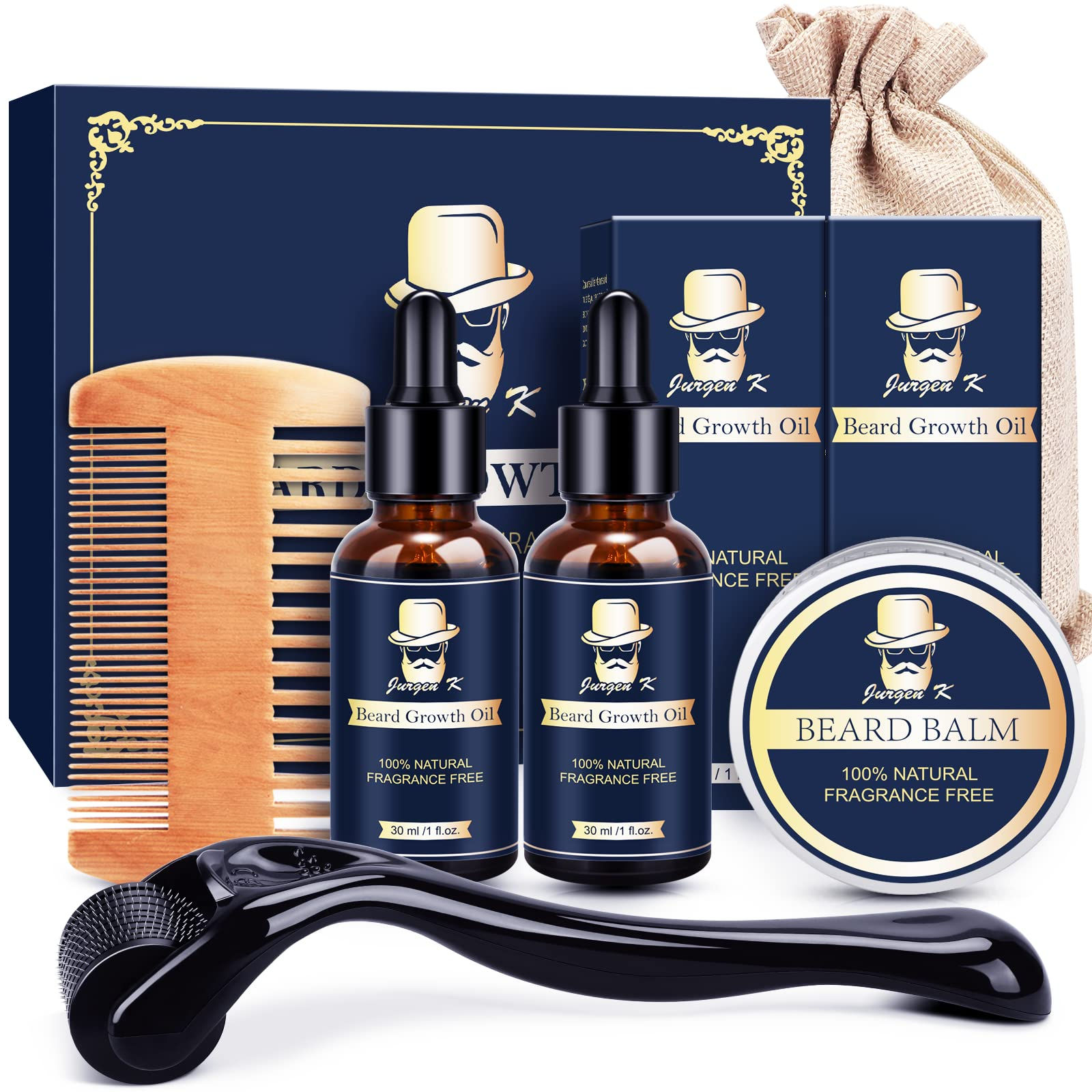 Jurgen K Beard Grooming Kit