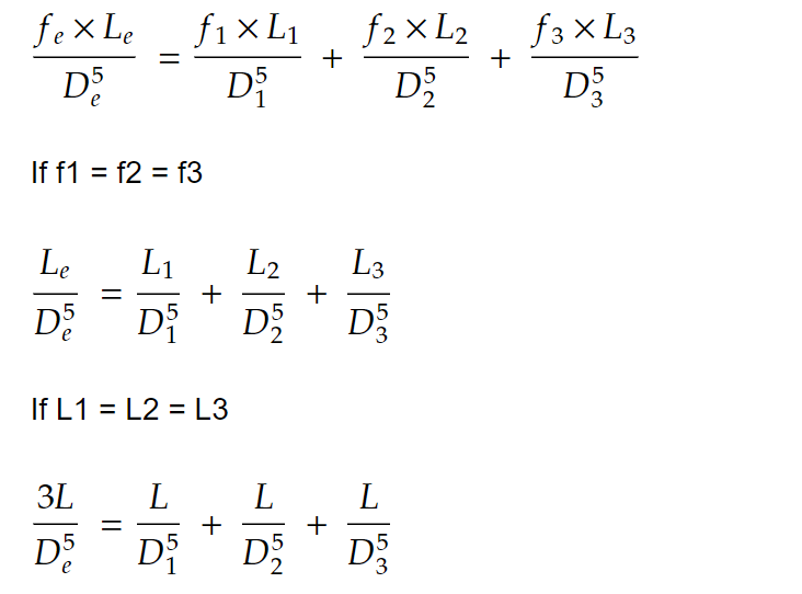 flow-through-pipes-equivalent-diameter-of-pipes-in-series-and-parallel