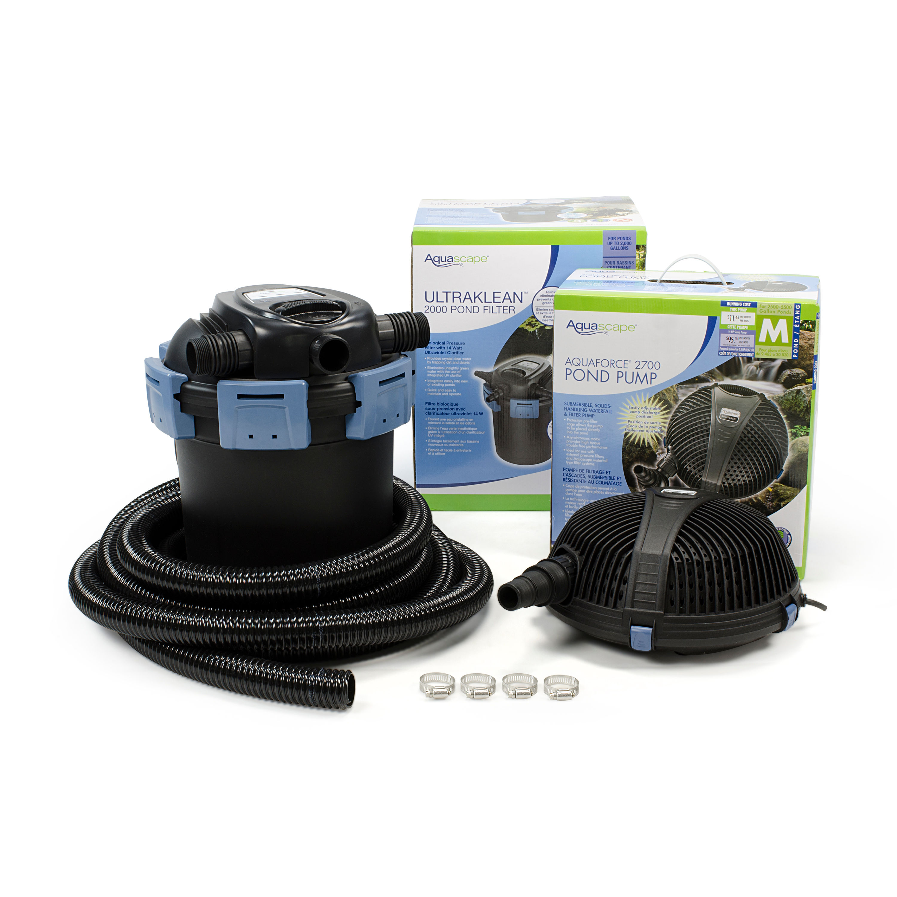 95059 UltraKlean™ Pond Filtration Kit 2500