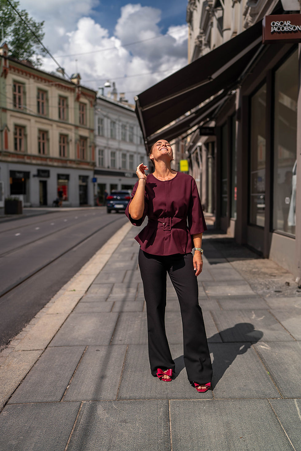 Miniatyrbilde: Dazy F jakke topp, plumme