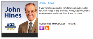 Listen to Harris' interview with John Hines