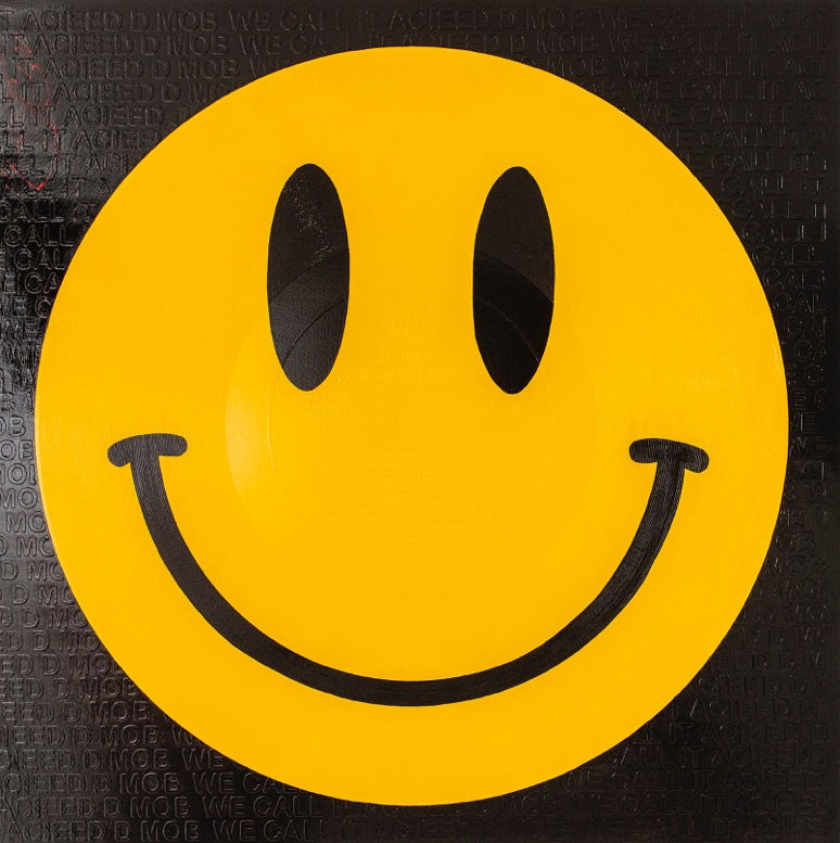Acid Face D-Mob record - Print - Original Available