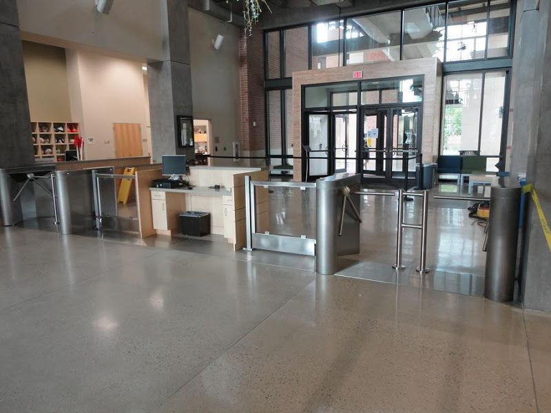 Alvarado EDC Turnstile Building Entry