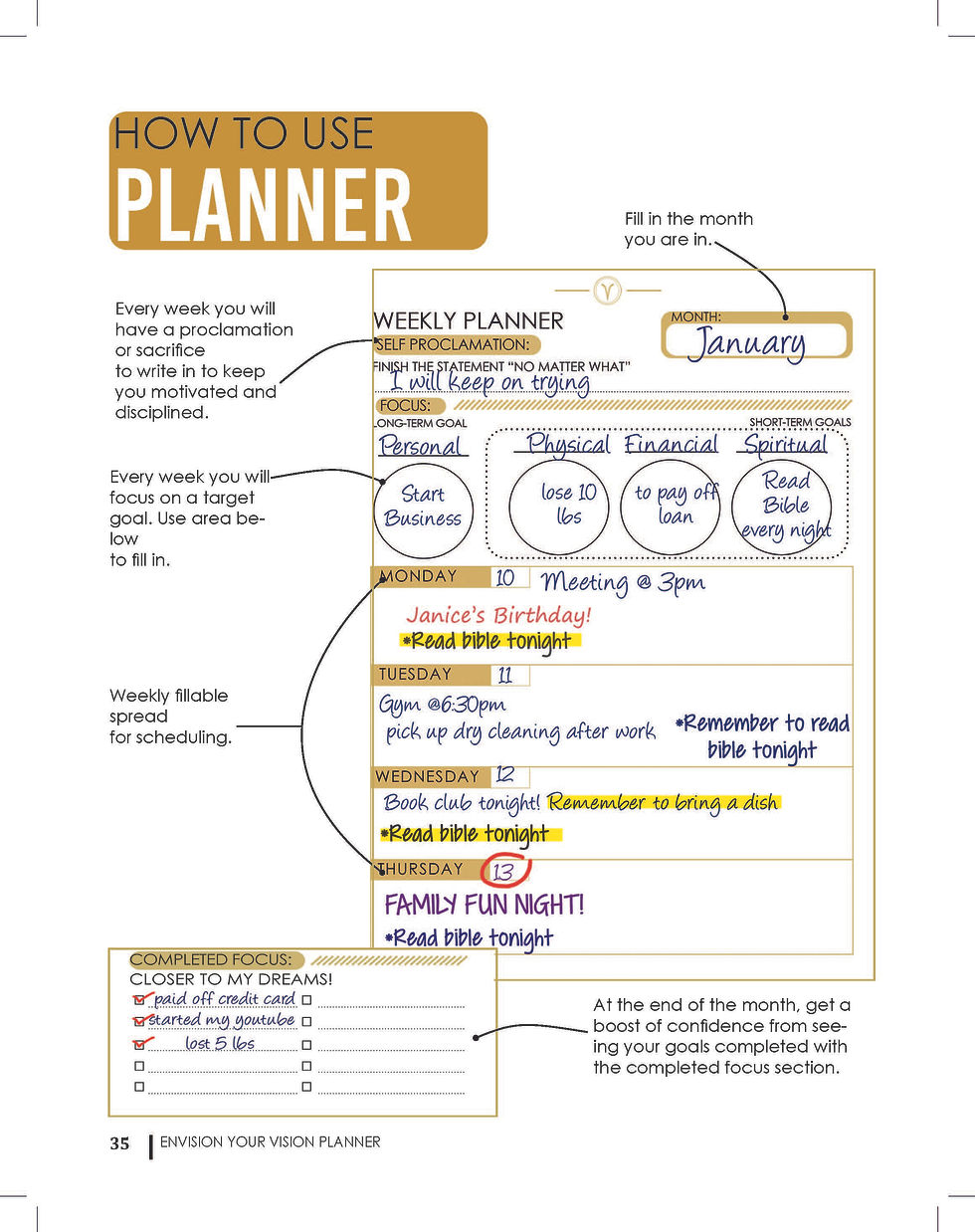 Thumbnail: Envision Your Vision™ Planner