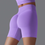 Thumbnail: High Quality Scrunch Butt Biker Shorts Solid Color