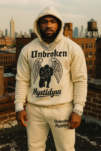 "Unbroken" sweatsuits