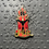 Thumbnail: Disney Aladdin Jafar Villain Name Logo Flames Pin