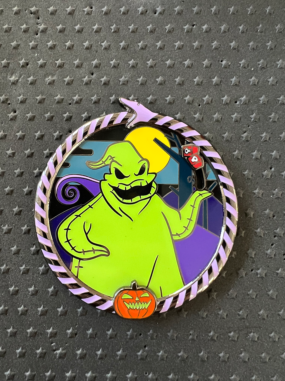Loungefly Disney Pin Nightmare Before Christmas Oogie Boogie Jumbo