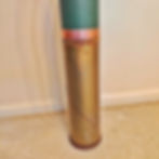 Thumbnail: 1973 105mm Antique STEEL Shell Casing With Plastic 3d Printed Projectile | Vietn